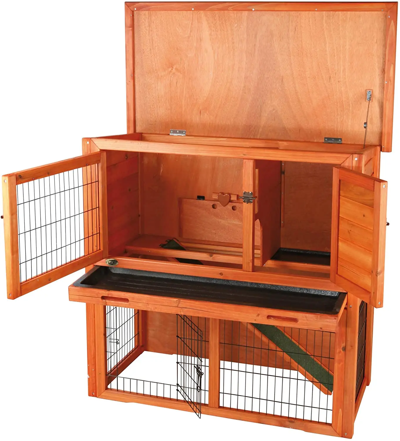 

Topnotch Weatherproof Indoor Outdoor Wooden Bunny Rabbit Hutches or bird cage budgie, Customized color
