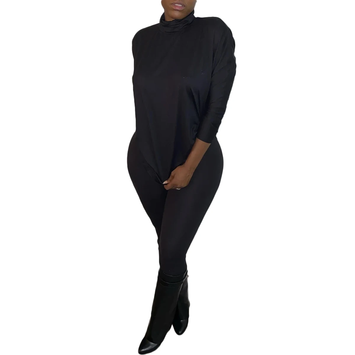

Consignment ready to ship Wholesale XMY9268 Fashion women's long sleeve T-shirt tights two-piece sports suit