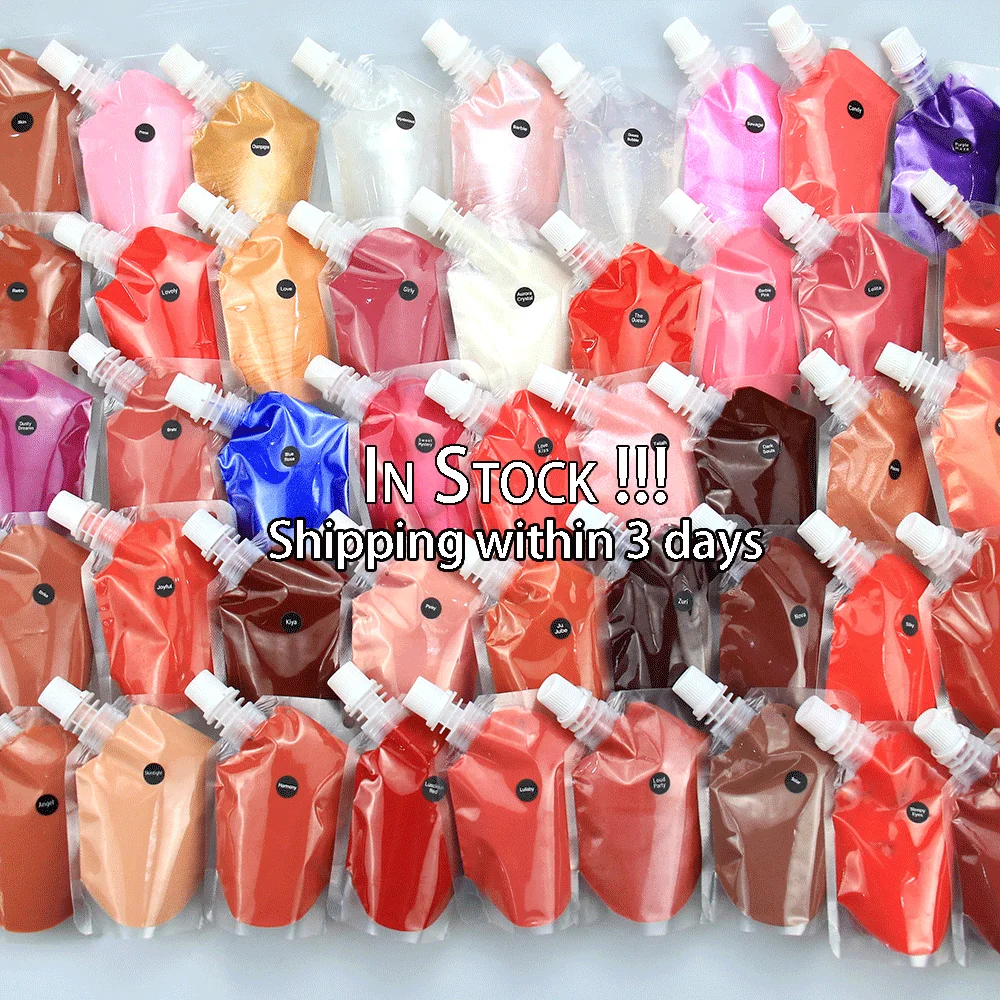 

Makeup Vendors Wholesale Clear Vegan Gel DIY Lipgloss Base Bulk TKB Versagel Lip Gloss Base