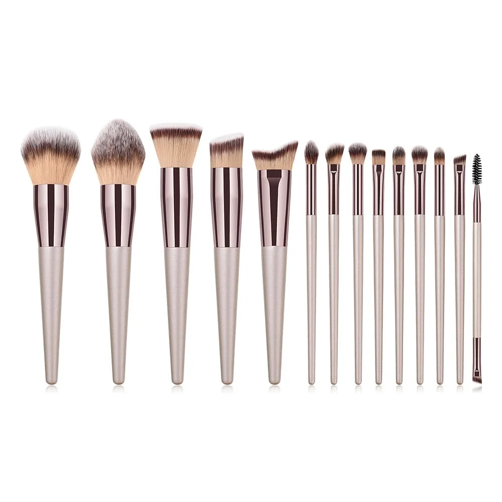 

14pcs Makeup Liquid Cream Foundation Face Brushes Kit Sets