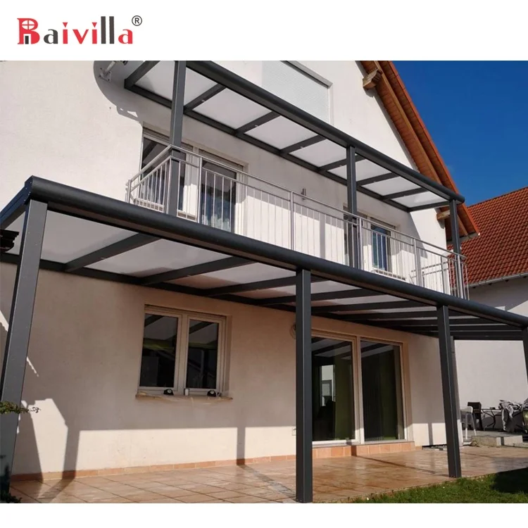 

Hot Sell China Pergola Aluminum 4x3 Design, Customized colors
