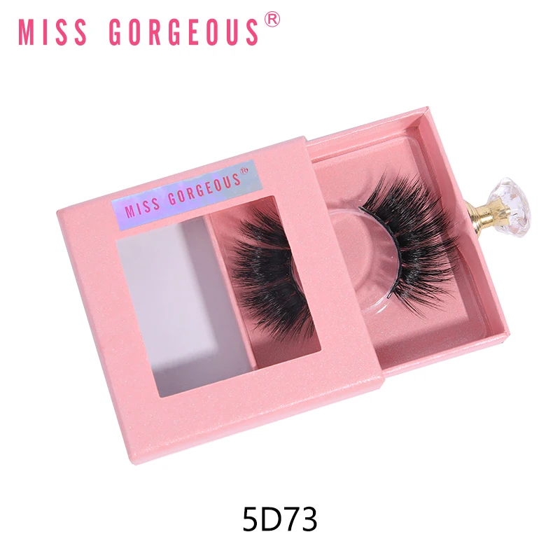 

Miss Gorgeous 5 Pair Eyelash Wholesale Mink 25 mm Eyelashes 5D Mink Hair False Eyelashes Criss-Cross Fluffy Length 25Mm Lashes, Black