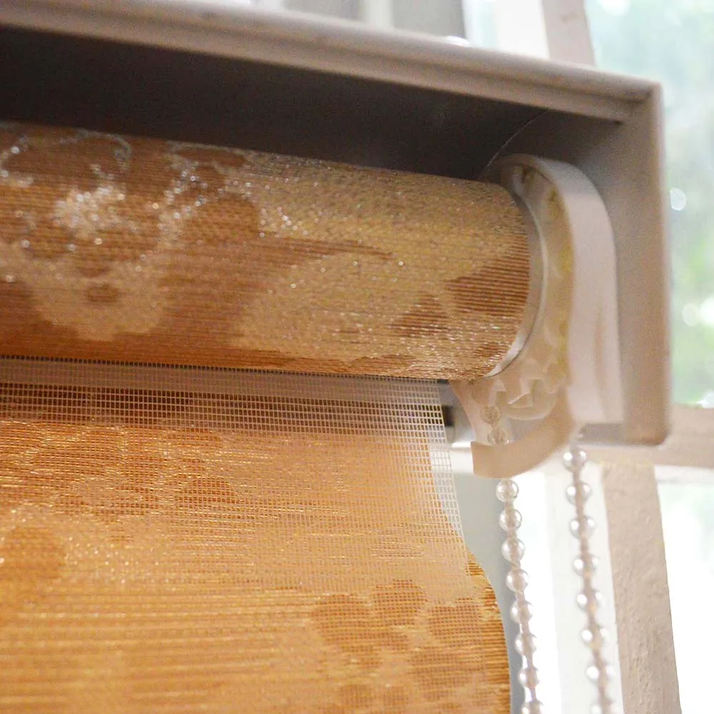 

Light filtering dual roller shade jacquard fabric zebra blinds, Vairous, custom made available