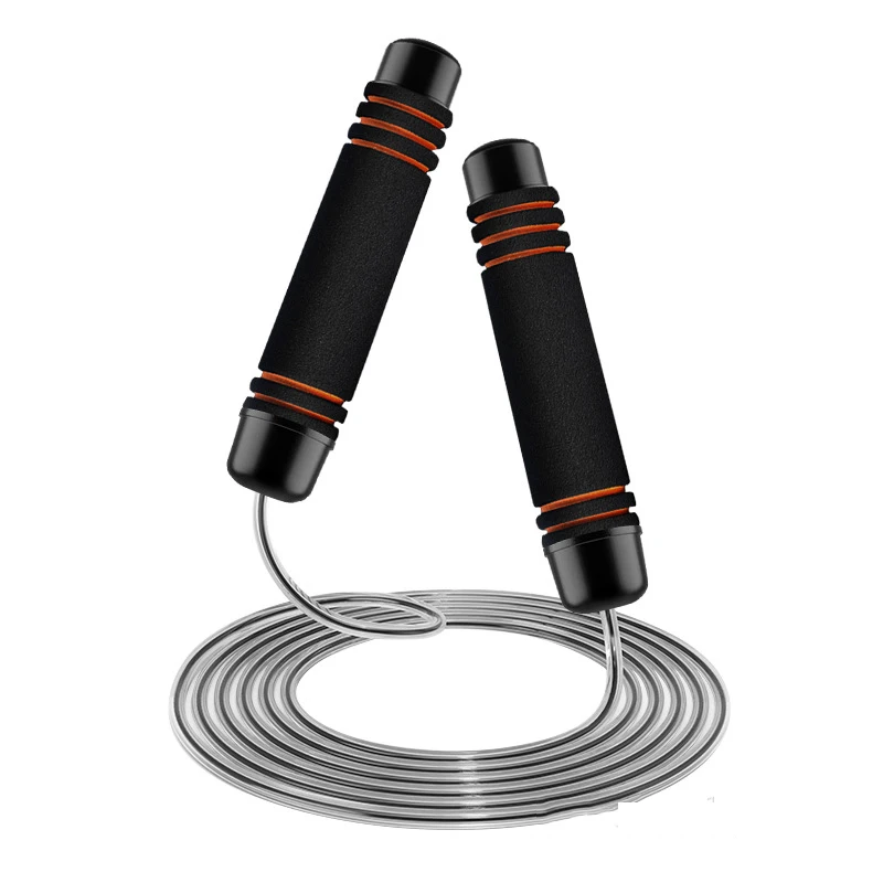 

Fitness and Training Suitable for Children and Adults Skin-Friendly Foam Handles Speed Adjustable Length Non-Slip Skipping Rope, Optional
