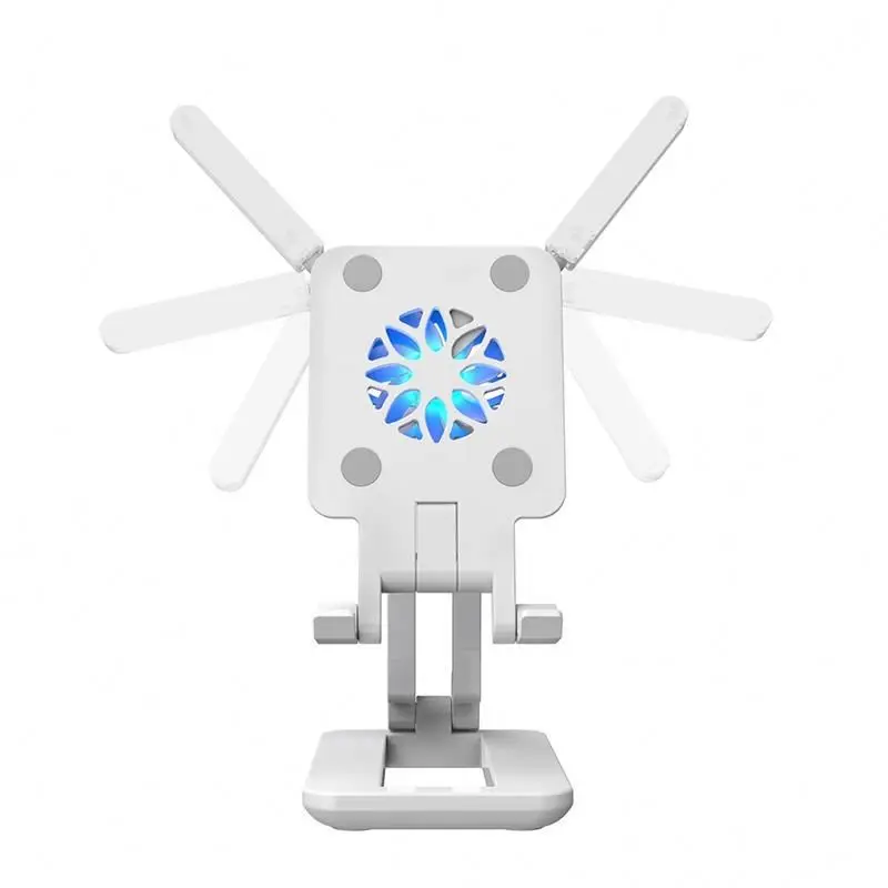 

Universal aluminum adjustable foldable desk smart mobile cell phone stand holder REKgm desk cell phone stand, Black blue white green pink