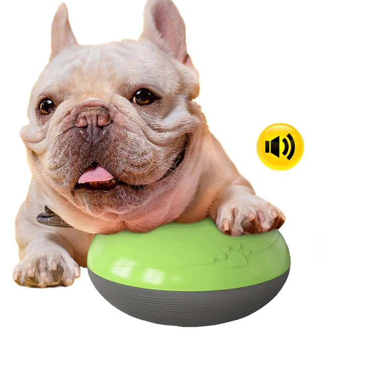 

Ball Interactive Treat Dispenser Pet IQ Smart Dog Food Toy for Dog Resistance to Bite Toys Leaky Feeder Sounding Toy, Yellow, green, blue