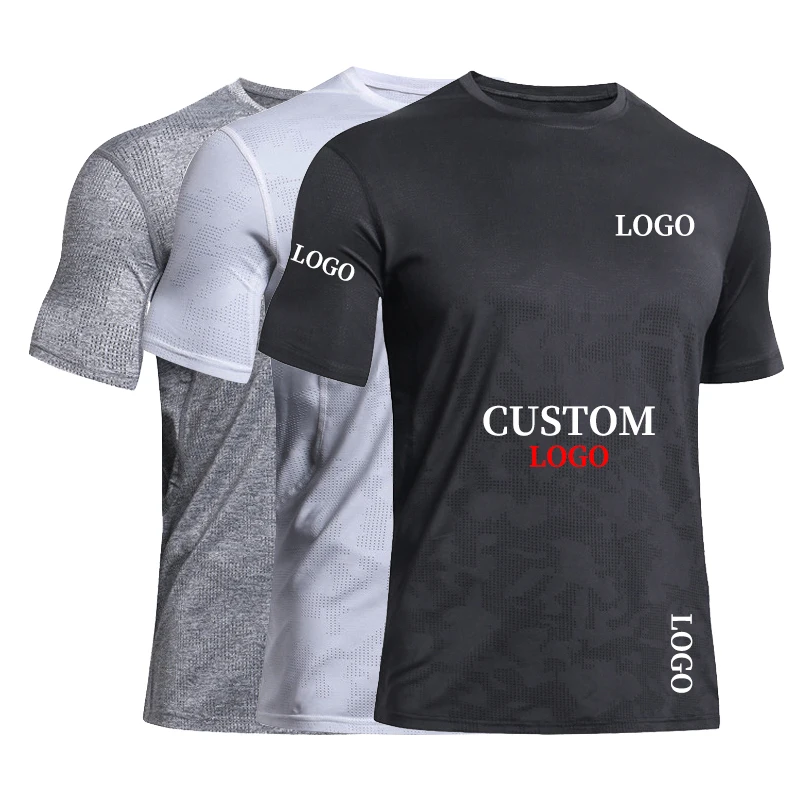 

Joyord OEM/ODM Custom Logo Quick-Drying Short-Sleeved TShirts Brand Clothing Summer Men'S T-Shirt Men'S Solid Color TShirt