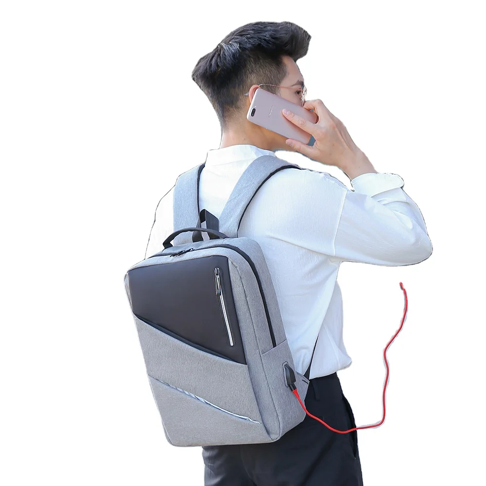 

2021 New Fashion Student Backpack Nylon Waterproof Travel Hiking School Backpack Usb Laptop Bag