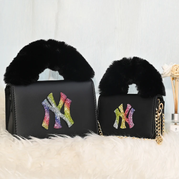 

NY Purses And mommy Handbags Lady Luxury Women La Hats And Bags Designer Pu Leather NY Purse And Hats, Customizable