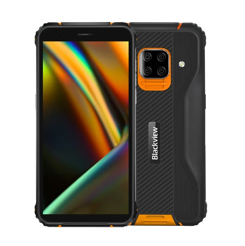 

Unlocked Android Smartphones Blackview BV5100 4GB 128GB 4 Camera 5.7inch 5580mAh 4G NFC Rugged Mobile Phone