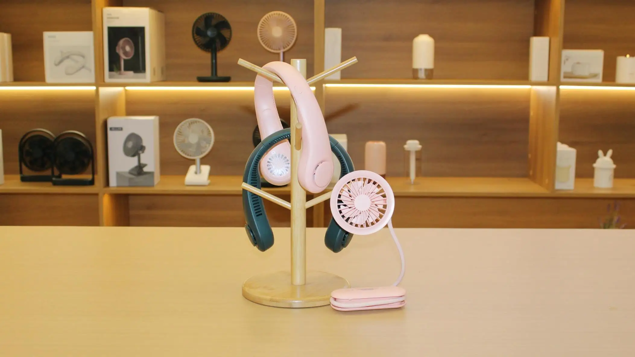 Jisulife 2021 Mini Neck Warmer 2n1 Adjustable Portable Thinner Power