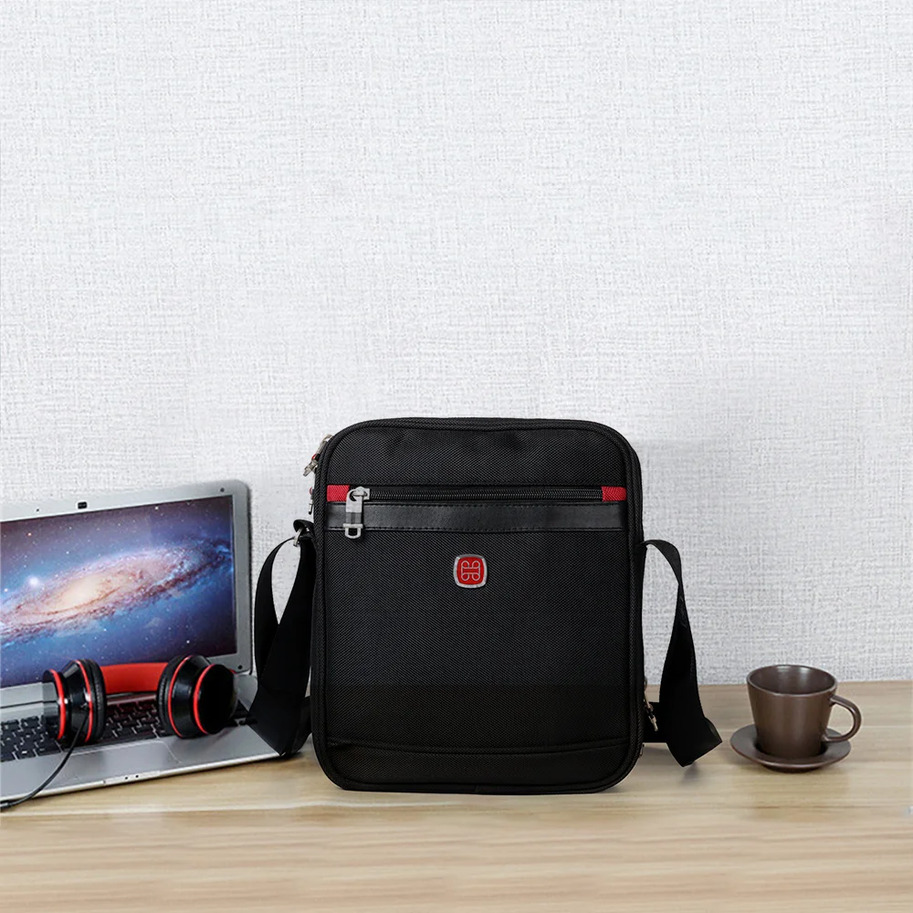 

Fashion Cross Body Bag Sling Crossbody For Men Backpack Waterproof Anti-Theft Antitheft Antithief Customise Shoulder Man Big, Blakc