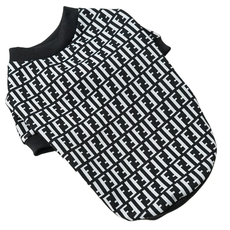 

Dog trendy brand fashion sweater pet hip-hop popular pullover sweater, 2 colors