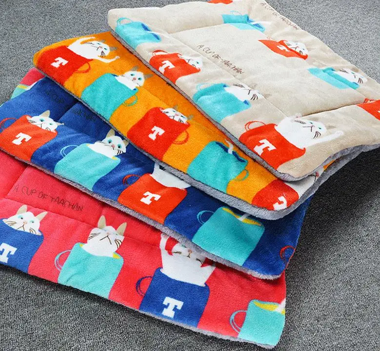 

Dropshipping Winter Warm Hot selling new thick dog cat kennel bed pet blanket