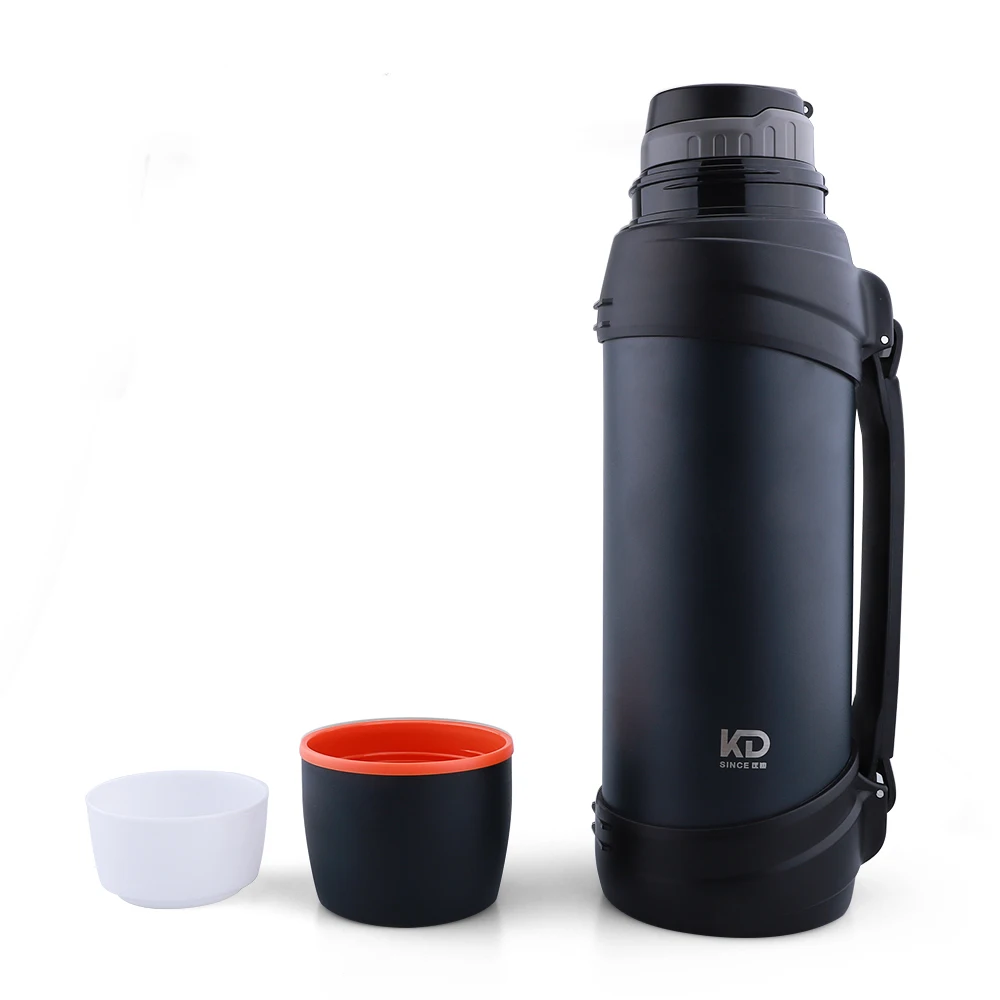 

2/2.5 Liter HOT Sale on Amazon Stainless Steel Double Wall Vacuum Thermos Flask Travel Pot with Lid & Handgrip, Customized colors acceptable