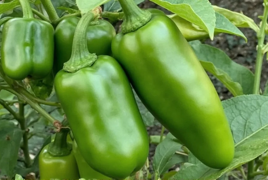 Flavor profile chart of large green pepper