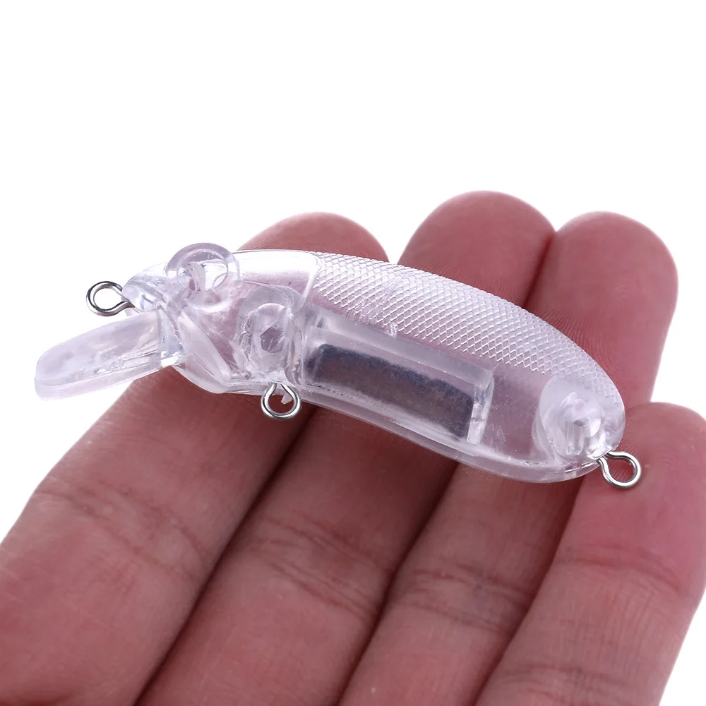 

Hot sale wholesale 6cm bionic lures unpainted lure blanks fishing plastic customized