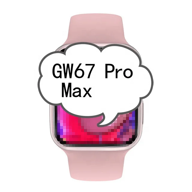 

New GW67 Pro Max 1.82" serie 7 Smart Watch IP68 Waterproof Custom Dial Payment Smartwatch Bracelets for apple for samsung