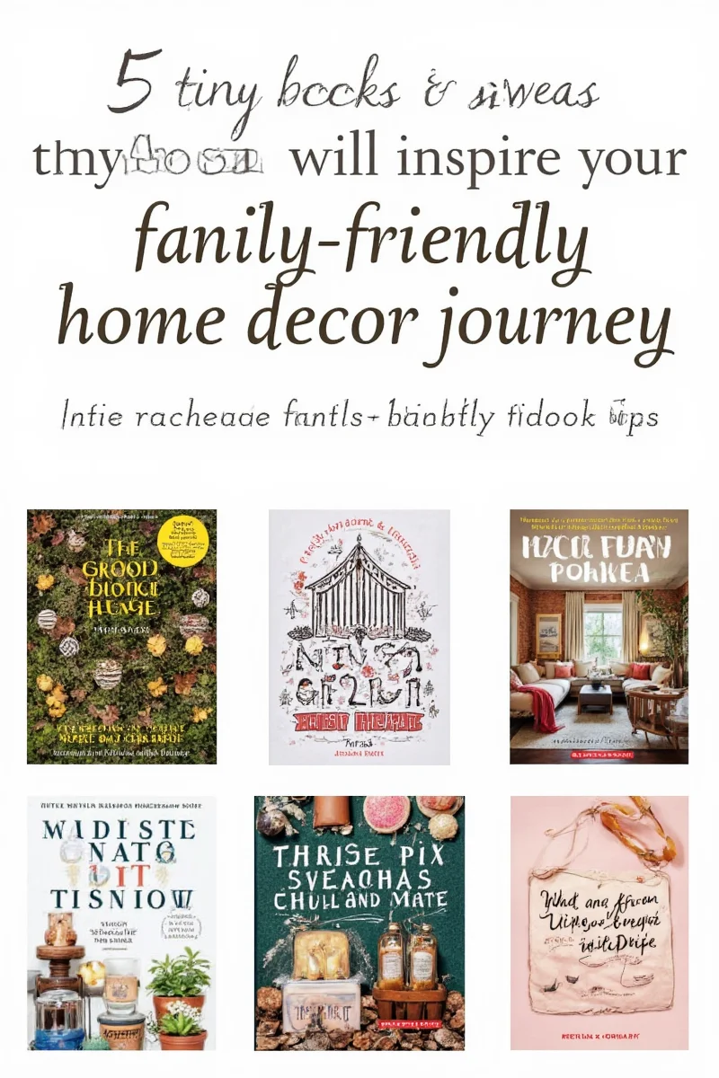 Tiny Books for Home Decor