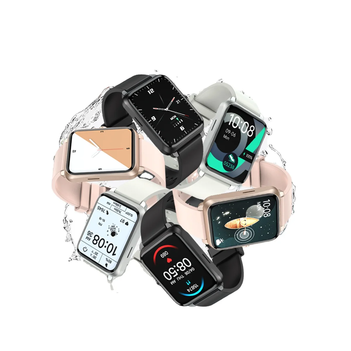 

Sport fitness relogio calling band blood pressure iwo waterproof reloj smartwatch IP67 Sleeping Monitoring Smartwatch