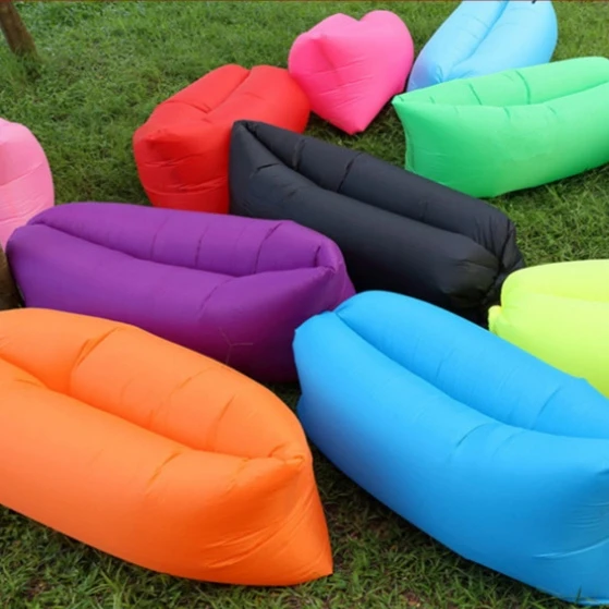 

High Quality Lazy Boy Recliner Inflatable Couch Lounger Camping Bag Air Sofa Beach Sleeping Bag