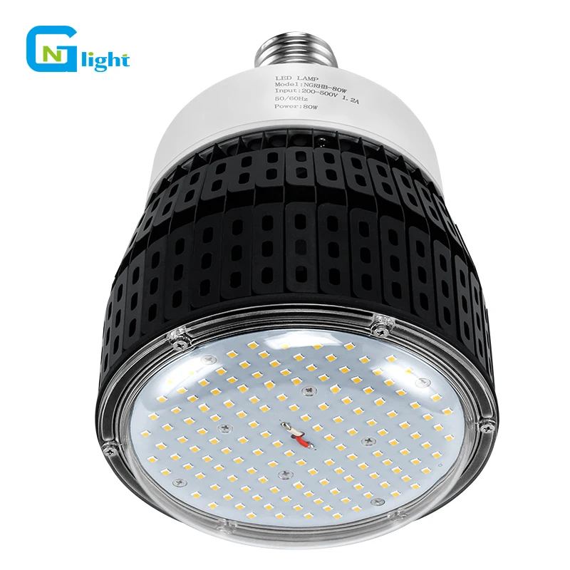 

Brand new Warehouse LED Lamp 80watt 100w 120w Indoor Factory Retrofit Sunon Fan High Bay Light