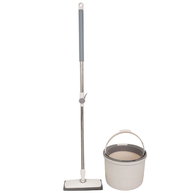 

New arrive flat sponge PVA mop and bucket magic telescopic handle iron mop stick home cleaning mob mopa mps mop