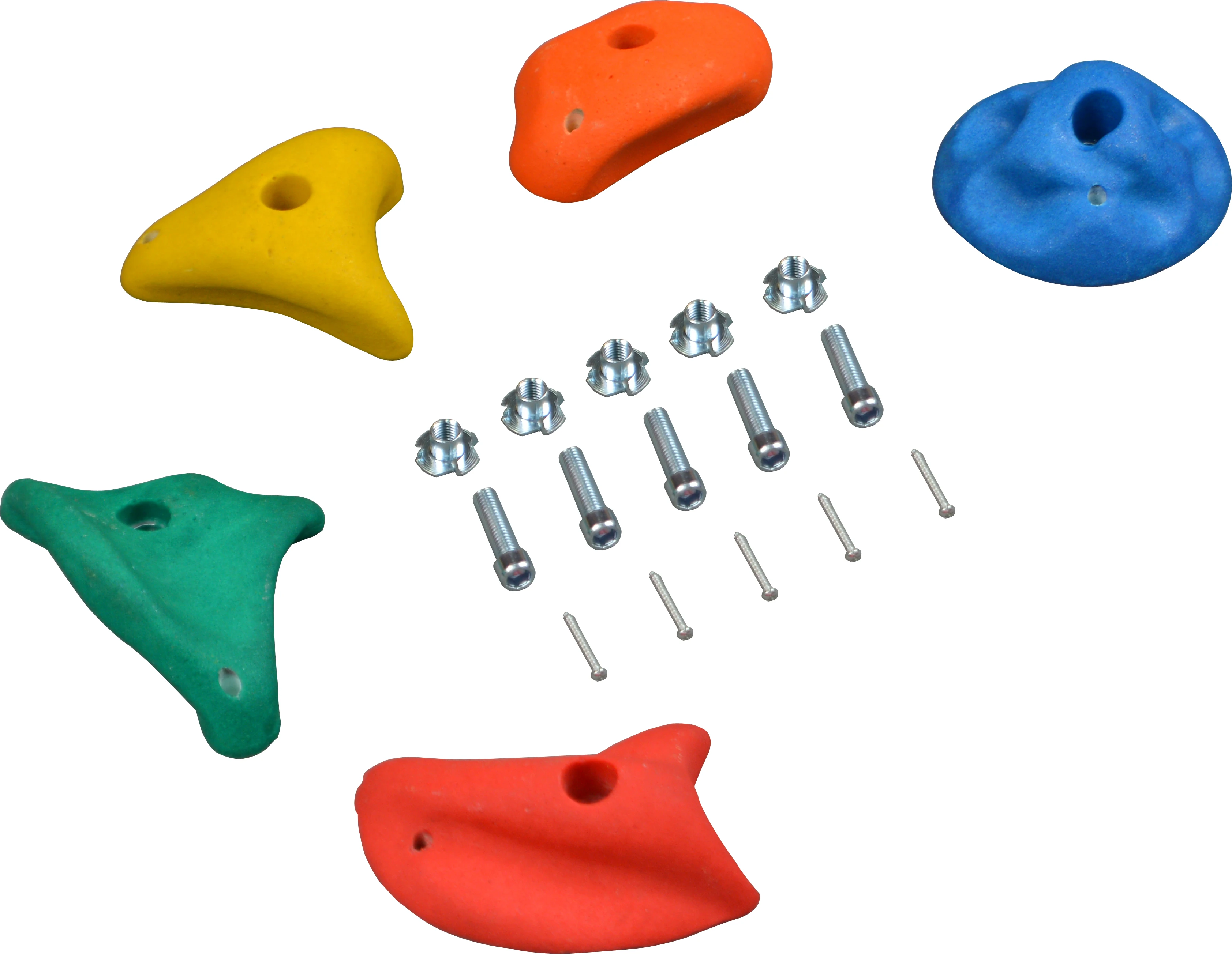 
Wall outdoor colorful polyester rock climbing hand holds for kids 