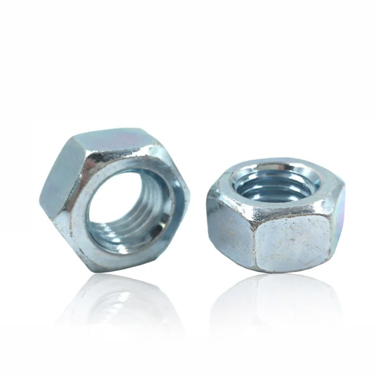 
High quality carbon steel DIN934 zinc plated hex nut 