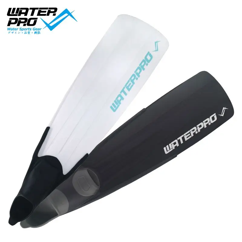 

WATER PRO FREEDIVING FINS, White,black