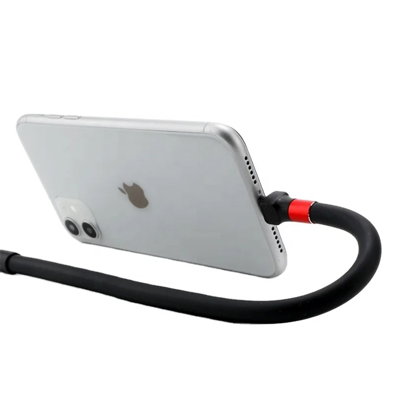 

2.4A Fast Charging White PVC Bracket Micro To USB Cable With Data Transmission