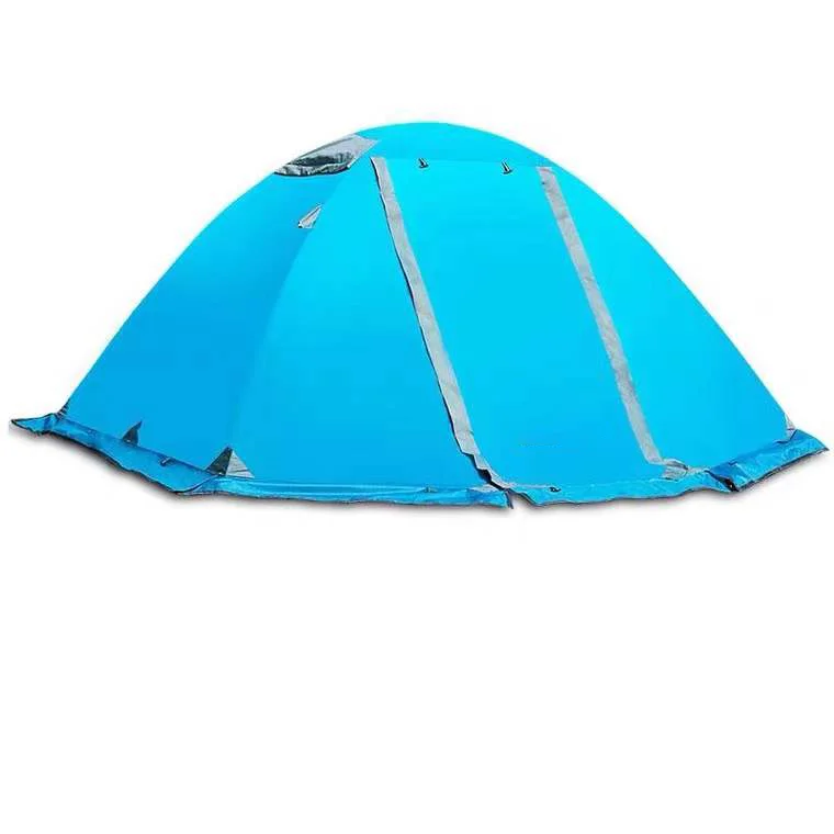 

Mounthood Outdoor Waterproof Double Person Double-deck Oxford Two Bedroom Camping Tent, Colors