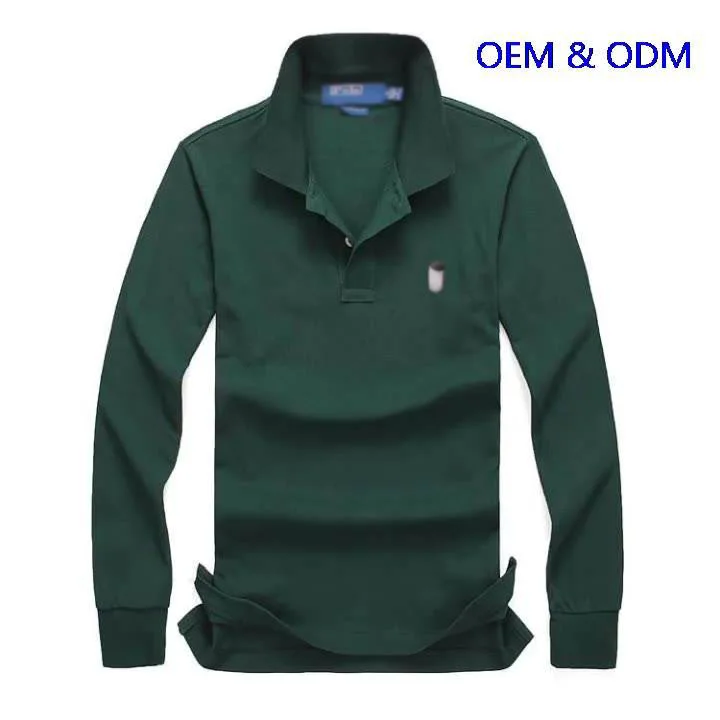 

Men's Polo Shirt Short/Long Sleeve Polo Tee shirt Golf Tennis T-Shirt