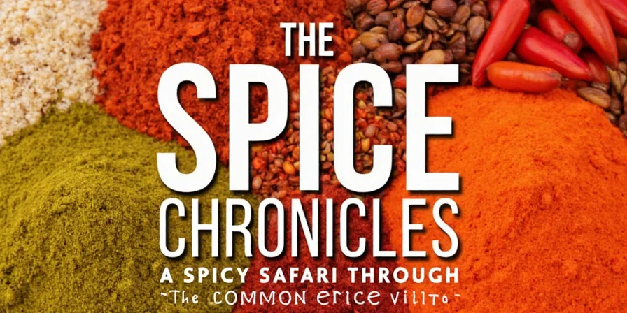 A colorful collection of various spice jars