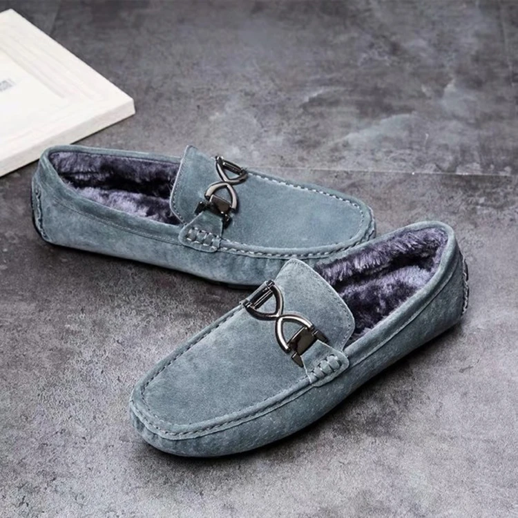 

Wholesale Fashion Comfortable Classical Moccasins Cow Leather Loafer Casual Men Shoes