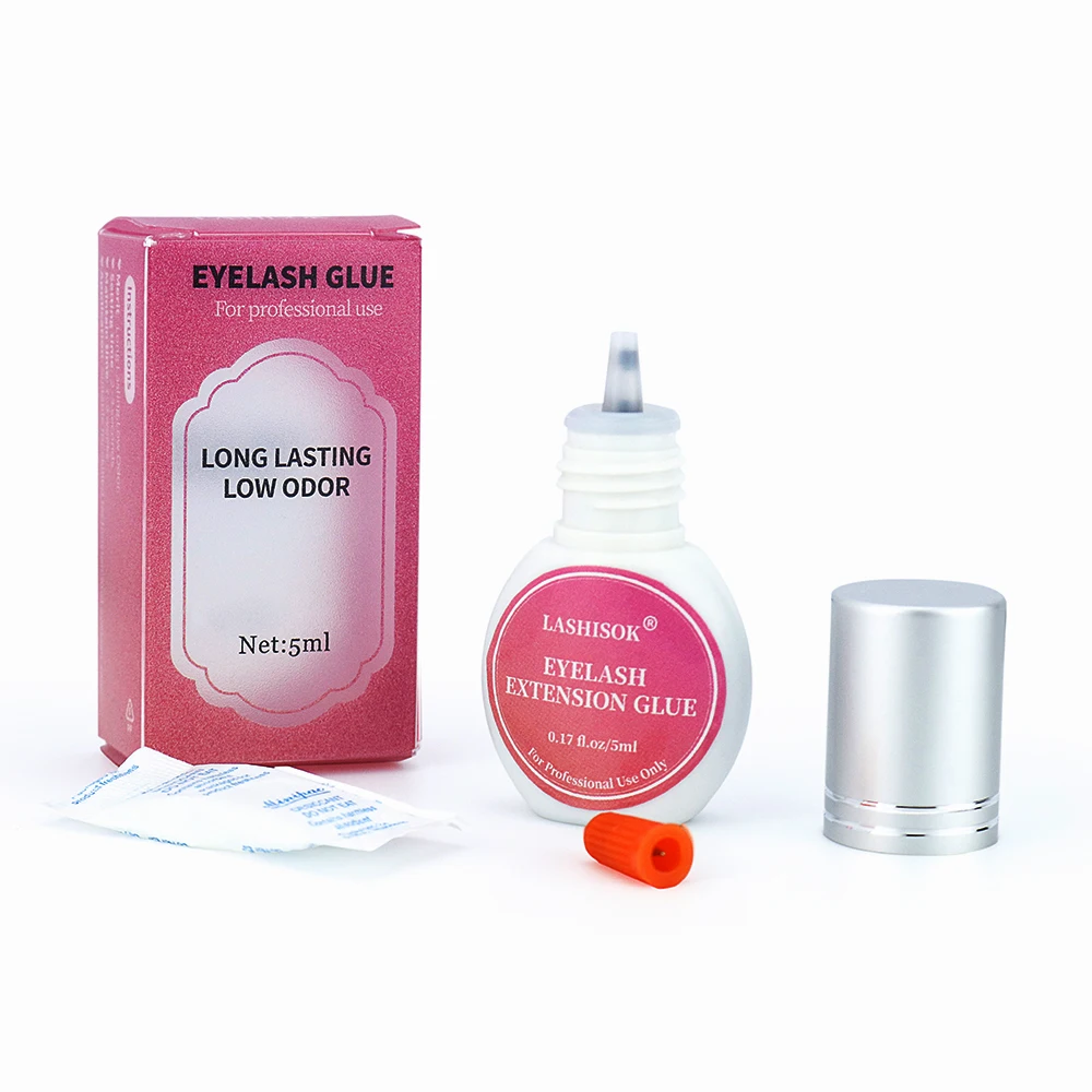 

GLAMLASH Korea Msds Certificated Eyelash Extension Fast Strong Bling Glue 10g Private Label S Type, Black eyelash glue