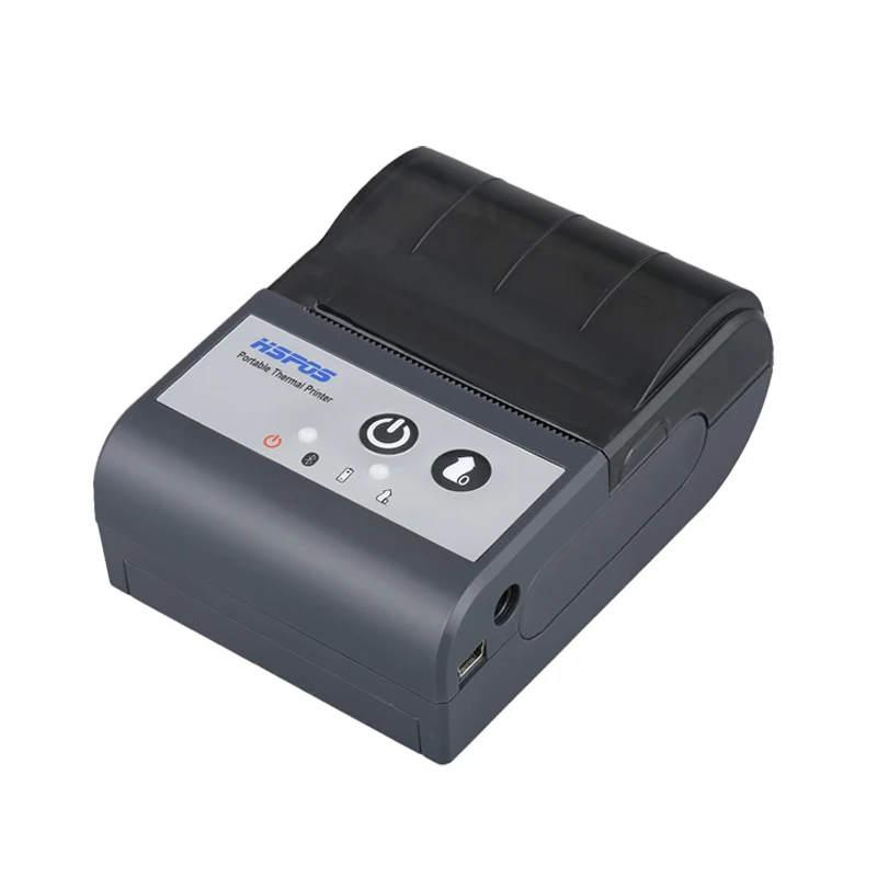 

High Quality hot sell 58mm Portable Thermal Printer 2 inch 1D 2D barcode printer BT mobile printer 5v