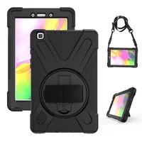 

Military grade shield protective case for Samsung Tab A 8.0 2019 T290 housing shell with shoulder strap