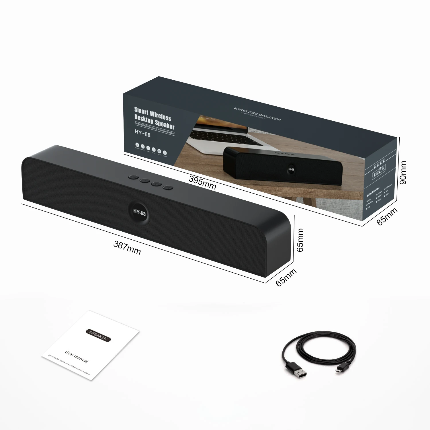 

Portable speaker audio outdoor high subwoofer wireless soundbar speaker