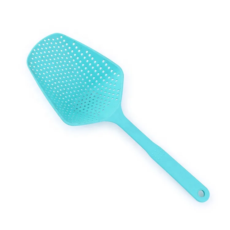 
Kitchen Accessories Cooking Utensil Nylon Colander Scoop Food Drain Scoop Shovel Slotted Skimmer Strainer scoop 