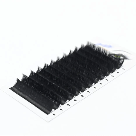 

Individual Eyelash Extensions Top Korean PBT Fibers Synthetic Eyelashes 8-17mm Volume Eyelash Extensions