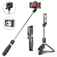 

L02 Selfie Stick Tripod 3 in 1 with Wireless Bluetooth Remote Shutter Control for Smartphone Gopro Camera