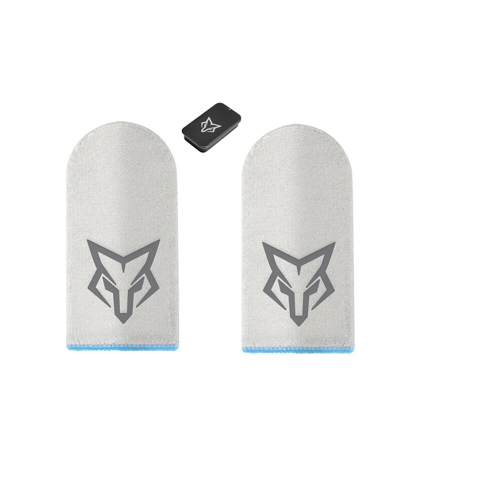

Sarafox V5 Fiberglass Finger Sleeve Flexible Glass Fiber Finger Gloves for Mobile Games for PUBG COD Gaming