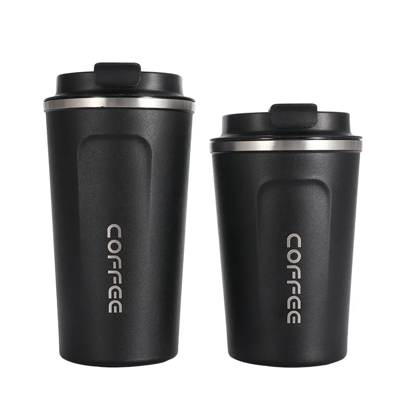 12 oz 16 oz double wall vacuum insulated Stainless Steel Cup Coffee Tumbler Insulated Coffee Travel Mugs with Spill-Proof Lid, Customized color