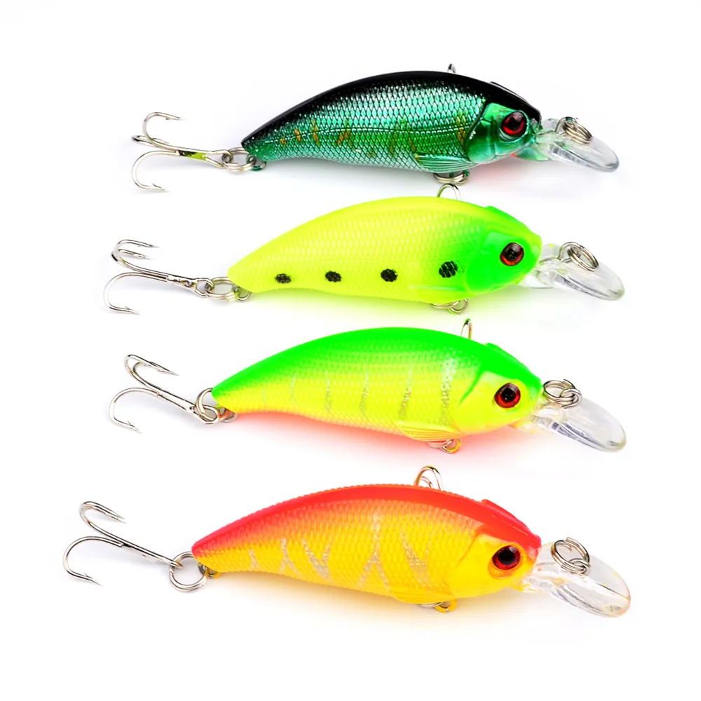 

rtificial  Crank Fishing Lure, 4 colors