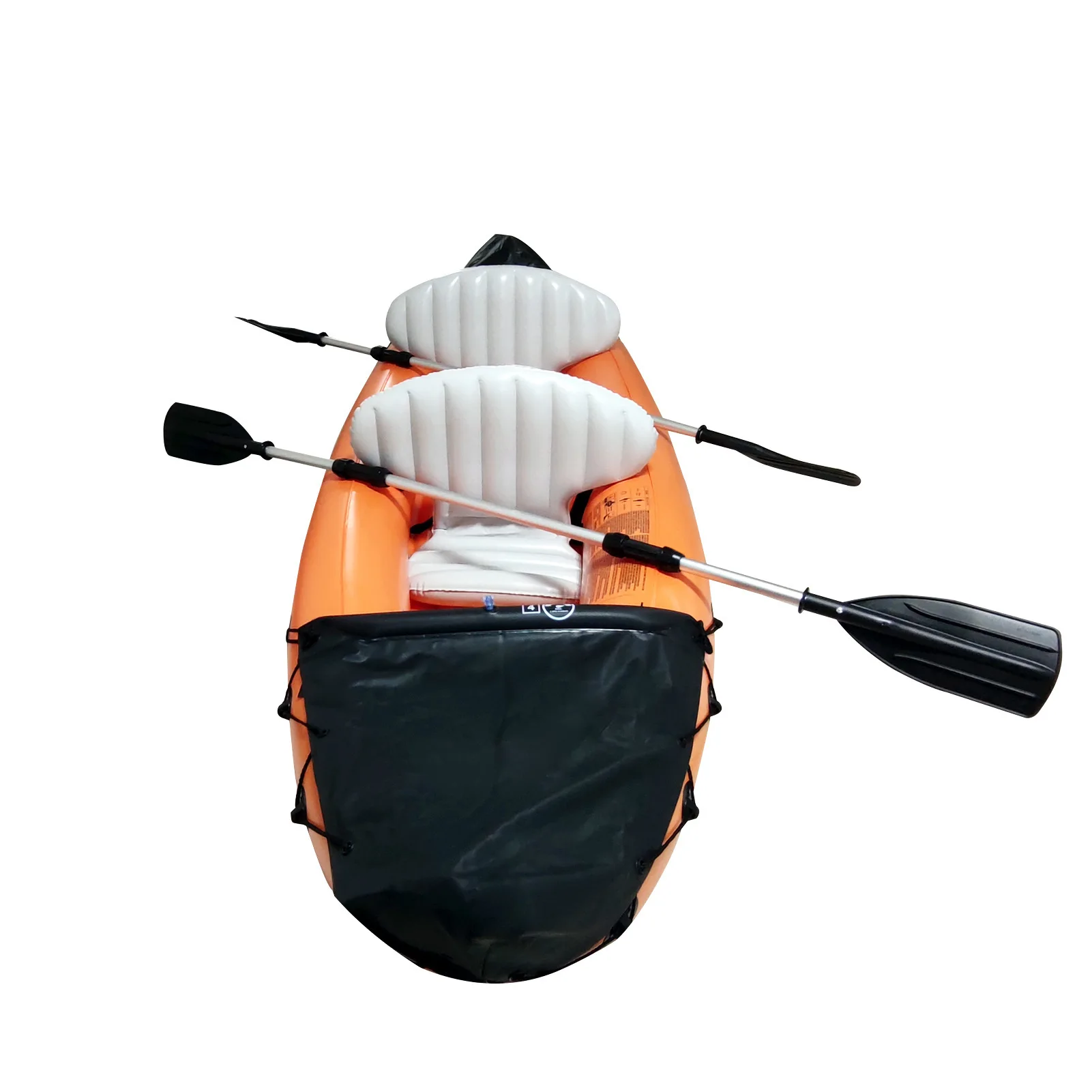 

Wholesale good quality river lake 2 person inflatable canoe fishing kayak boat with paddles and pump, Blue