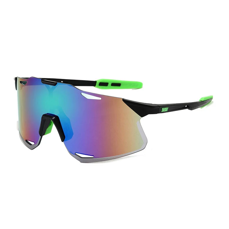 

DHK19023 2021 New Arrival Sports Sunglasses Oversize Mens Womens UV400 Cycling Sunglasses, Gold, black or custom colors