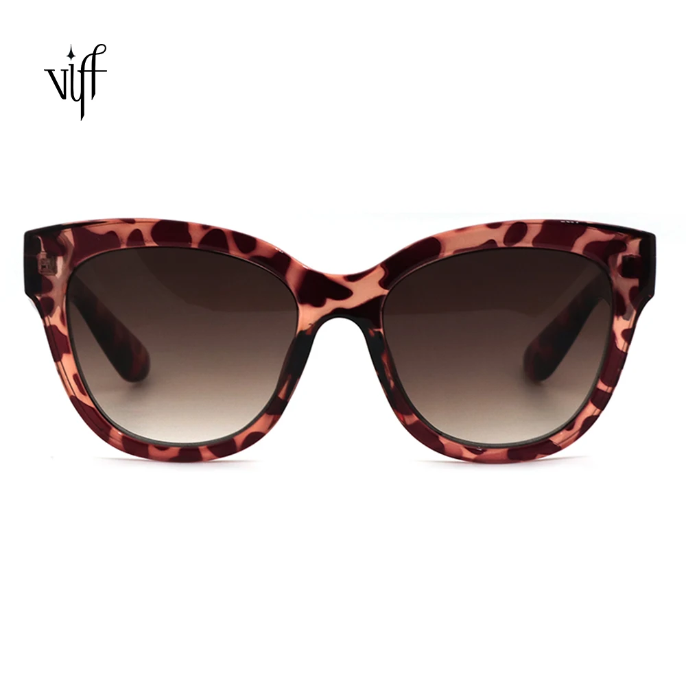 

VIFF HP19848 Wholesale Trendy Sun Glasses High Quality Standard Custom Round Tortoiseshell Sunglasses