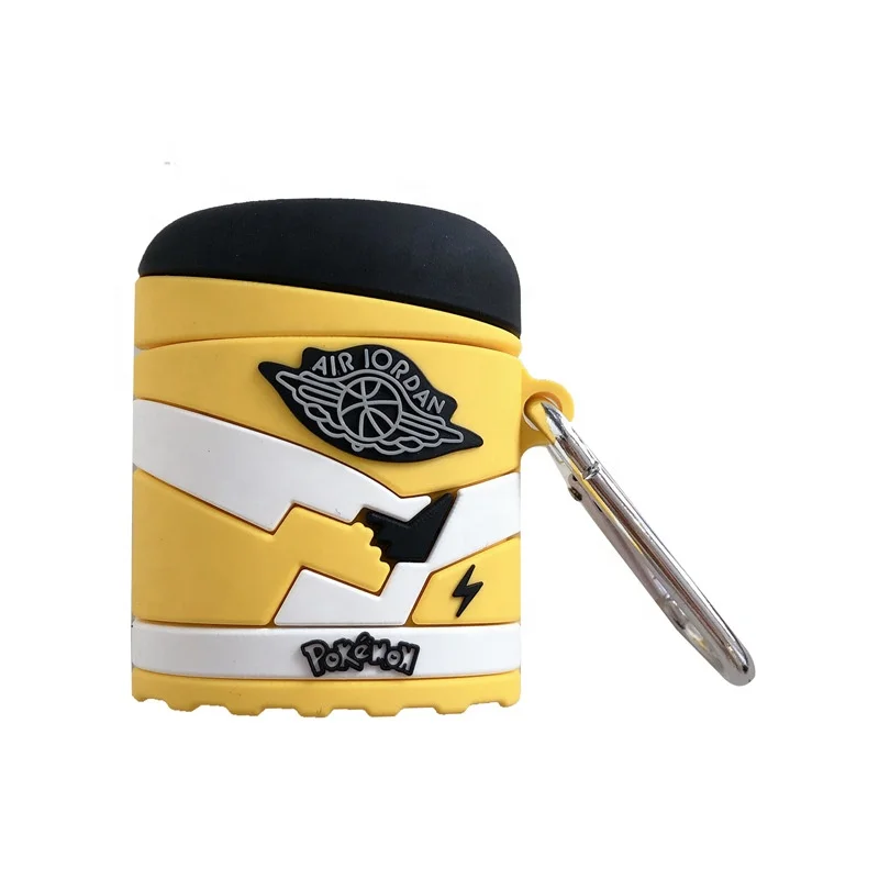 Headphone cases pod air 350 for nike pokemon airpod cover for AJ jordan earphone silicone shoes apple for airpods case