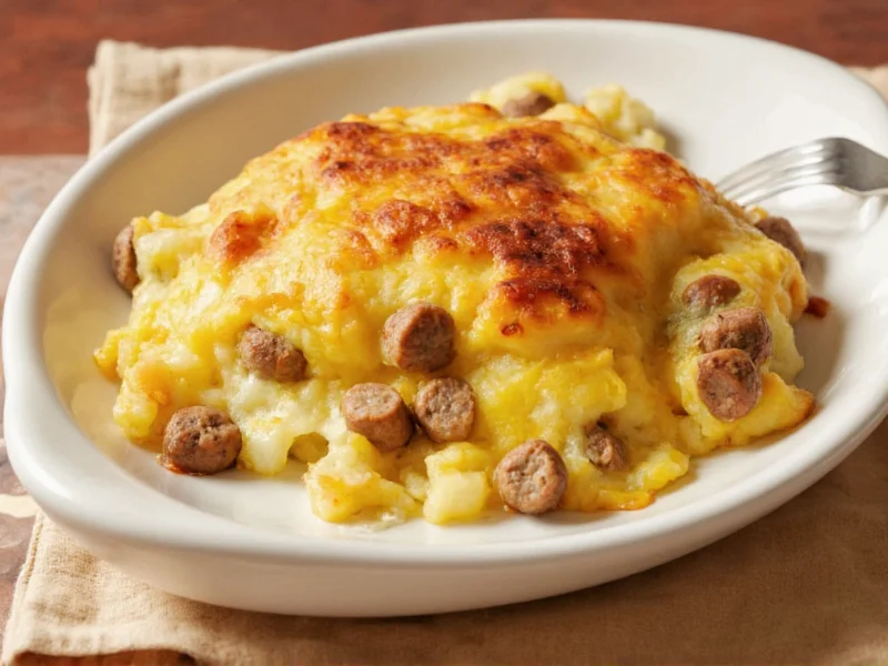 Perfect Sausage Potato Breakfast Casserole Recipe | 50 Min
